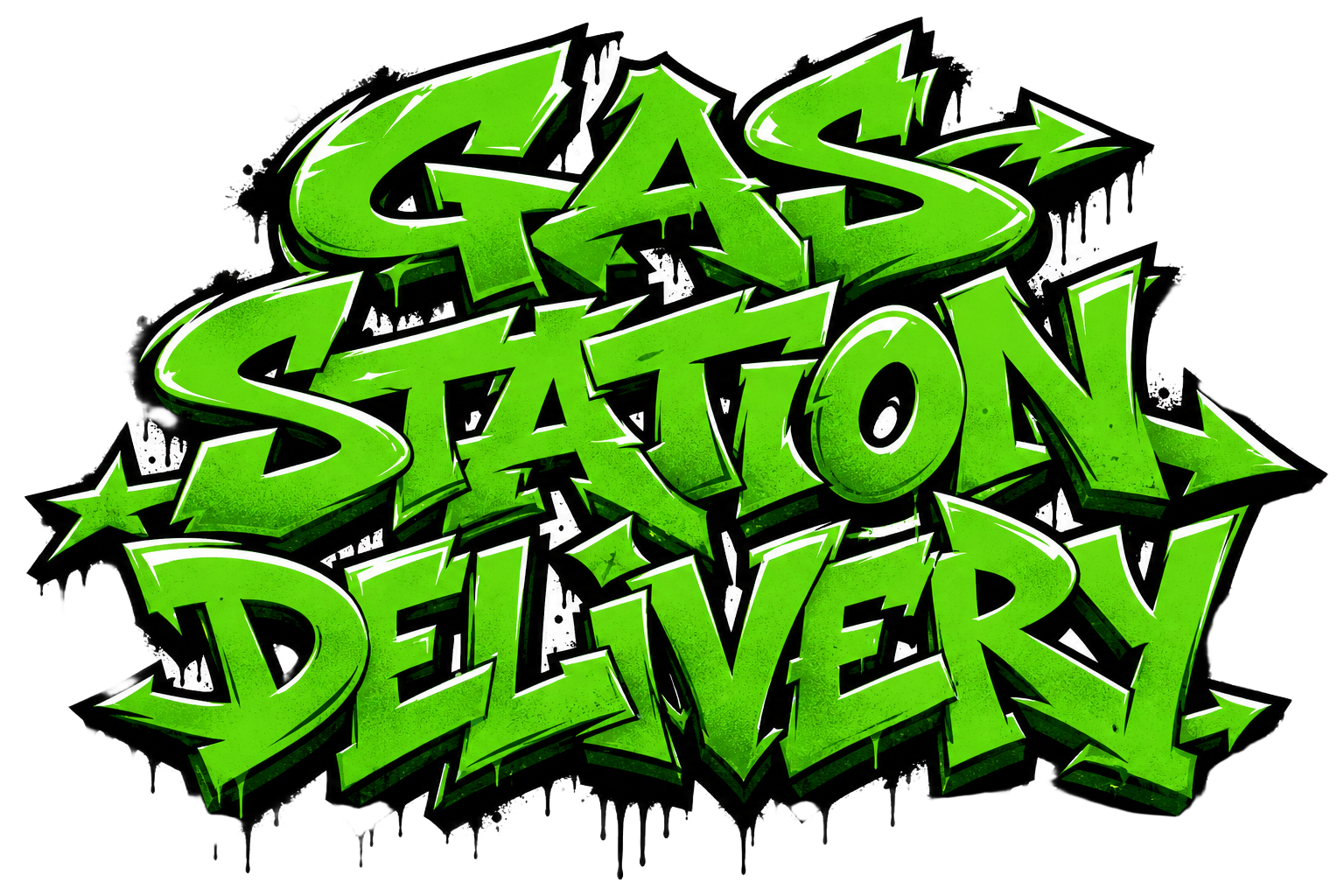 Gas Station Delivery cannabis dispensary logo
